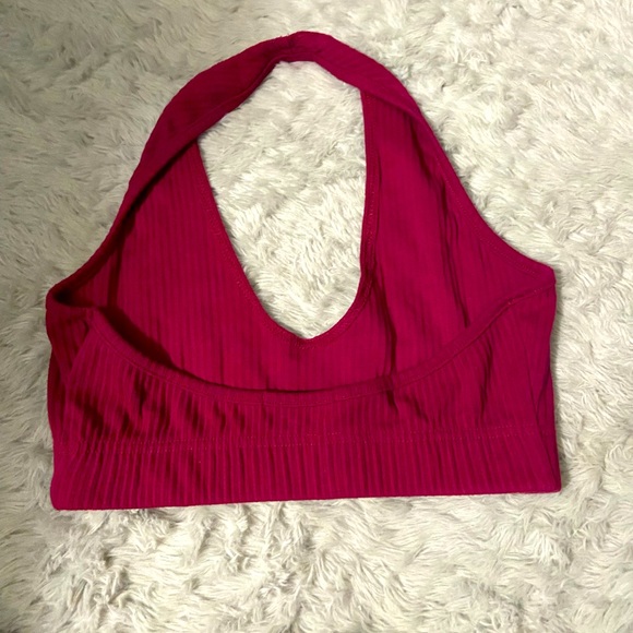 Misguided ribbed halter top - Picture 2 of 4